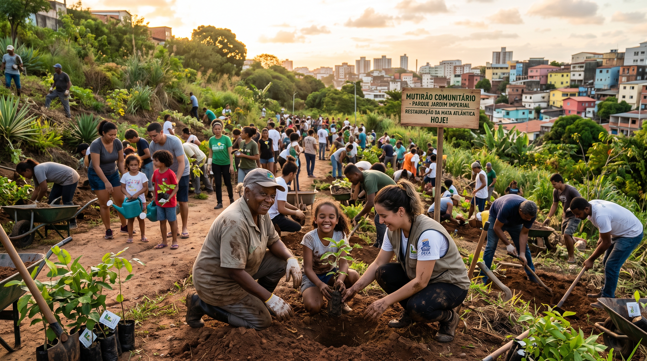 Projetos sociais e de pesquisa